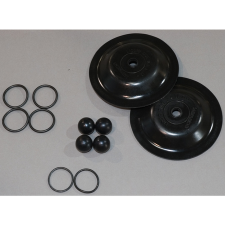 YAMADA KIT FOR NDP-20BAN & BSN, (2) 771255 Diaphragm 20N, (4) 770720 Ball 20N, (2) 640132 0 Ring, (4) K20-MN